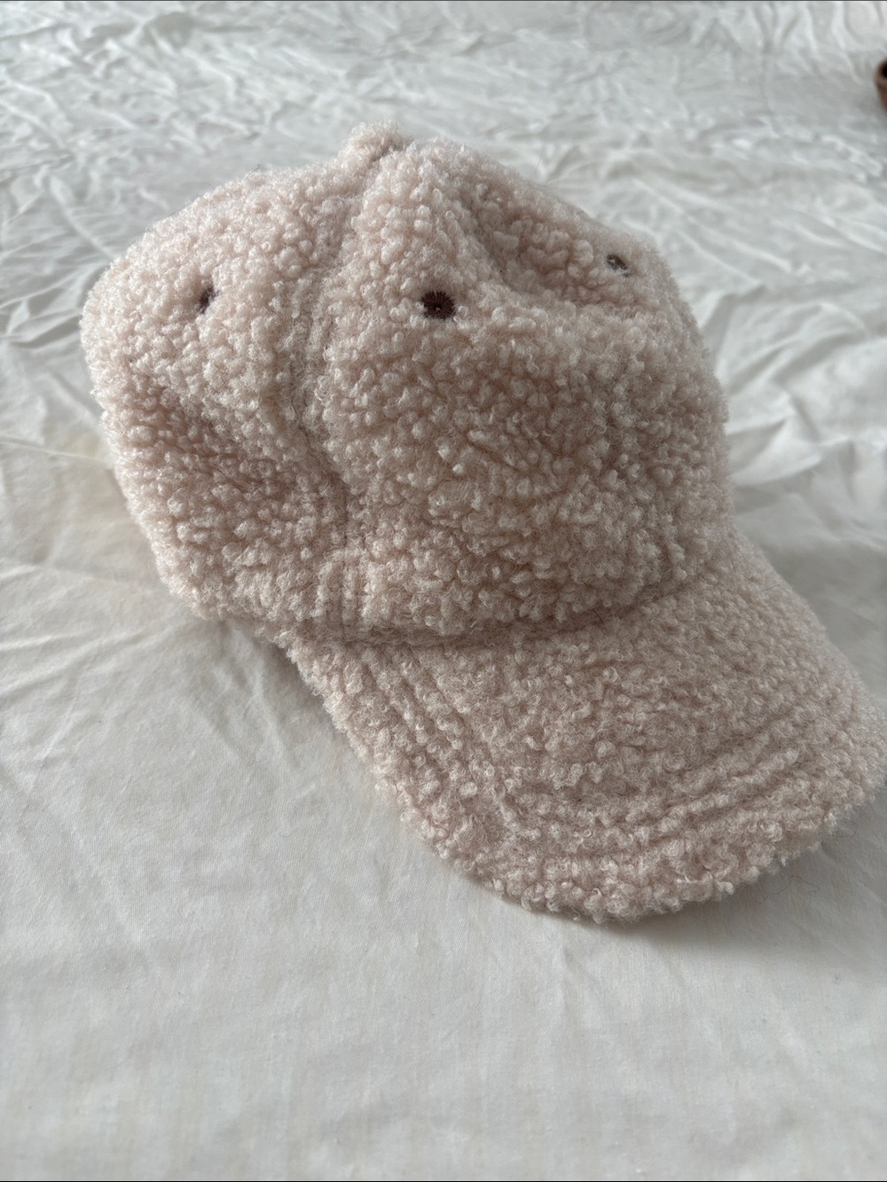 J.Crew Shearling Baseball Cap - Picture 3 of 6